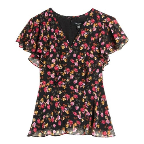 Front - Ted Baker Womens/Ladies Riivia Floral Blouse