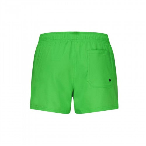 Violet - Back - Puma Mens Logo Swim Shorts