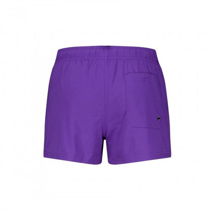 Yellow - Front - Puma Mens Logo Swim Shorts