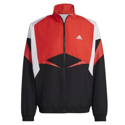 Front - Adidas Mens Colourblock Track Top