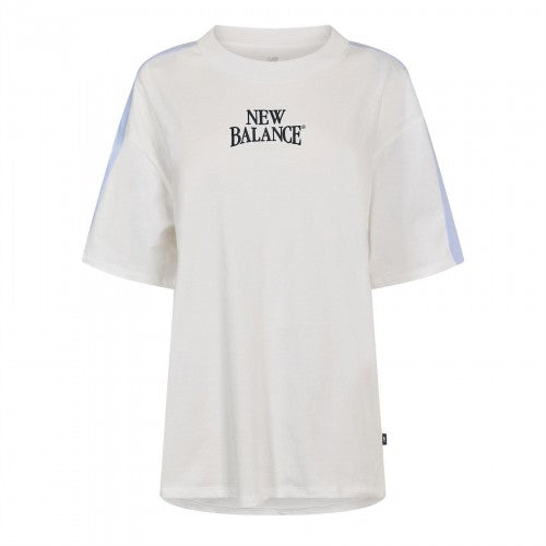 Front - New Balance Womens/Ladies Heritage Oversized T-Shirt