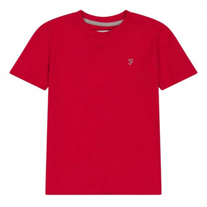 Front - Farah Childrens/Kids Denny Crew Neck T-Shirt