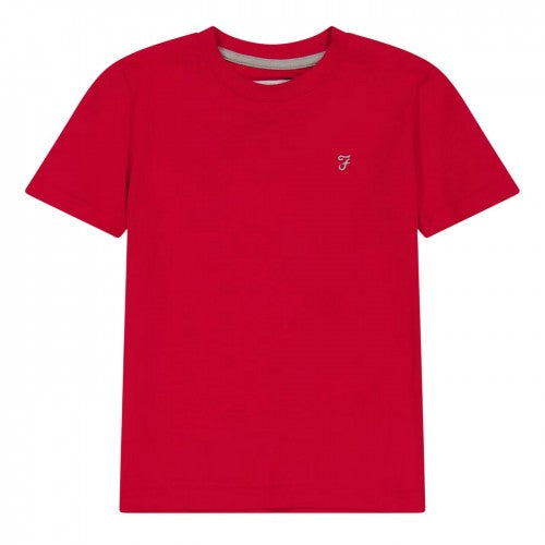 Front - Farah Childrens/Kids Denny Crew Neck T-Shirt