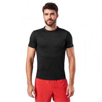 Front - Nathan Mens Qualifier Crew Neck Slim T-Shirt