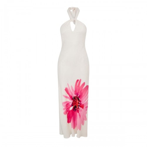 Front - Nobody´s Child Womens/Ladies Agnes Floral Halter Neck Maxi Dress