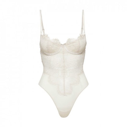 Front - Bardot Womens/Ladies Bitney Lace Bodysuit