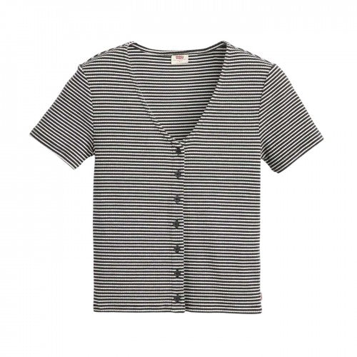 Front - Levis Womens/Ladies Striped T-Shirt