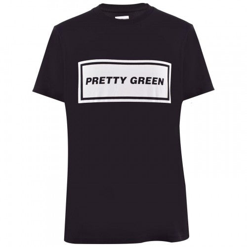Front - Pretty Green Mens Iconic T-Shirt