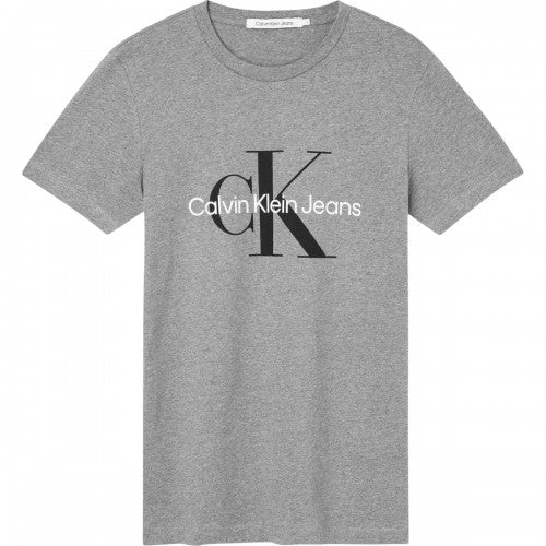 Front - Calvin Klein Mens Monogram T-Shirt