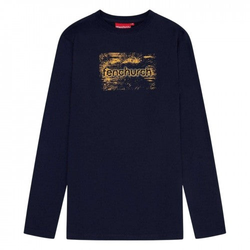 Front - Fenchurch Mens Minories Long-Sleeved T-Shirt