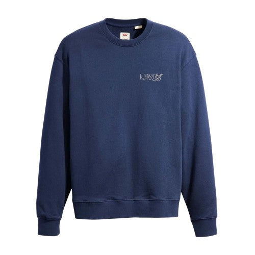 Front - Levis Unisex Adult Graphic Crew Neck Relaxed Fit Sweatshirt