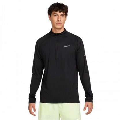 Front - Nike Mens Stride Running Top
