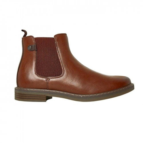 Front - Nicholas Deakins Mens Del Leather Chelsea Boots
