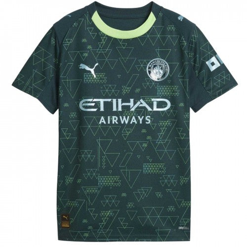Front - Puma Childrens/Kids 25/26 Manchester City FC Jersey