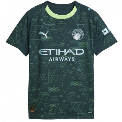 Front - Puma Childrens/Kids 25/26 Manchester City FC Jersey