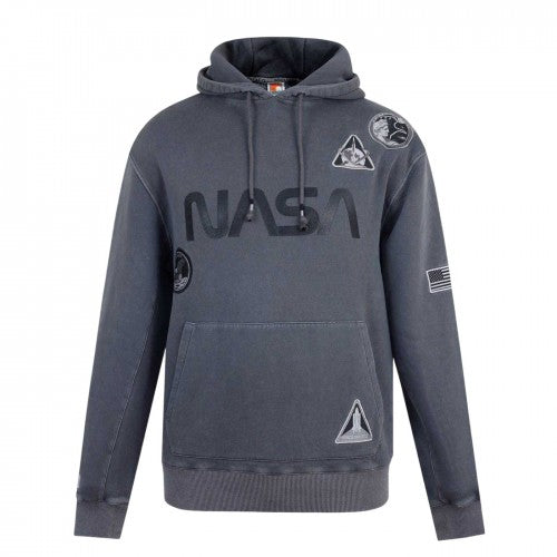Front - SoulCal Mens NASA Hooded Drawstring Hoodie