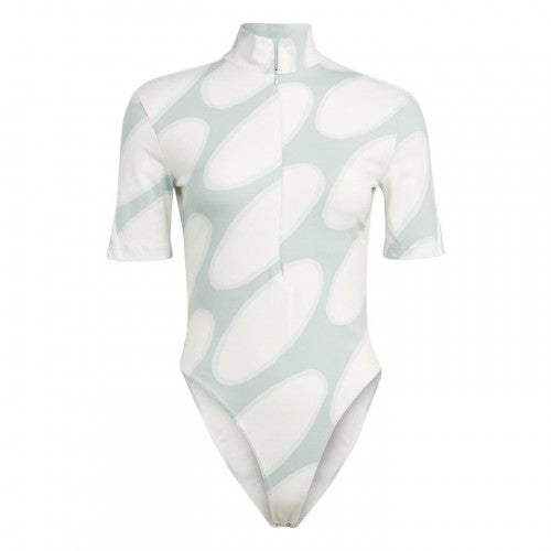 Front - Adidas Womens/Ladies Marimekko Future Icons Slim Short-Sleeved Bodysuit