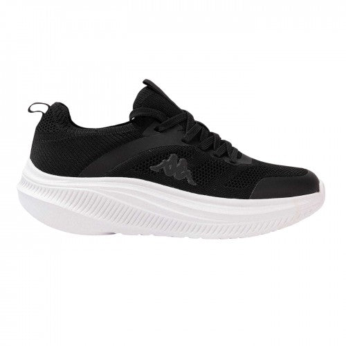 Front - Kappa Mens Prati Knitted Platform Trainers