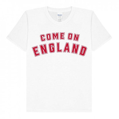 Front - AWD Childrens/Kids Come On England T-Shirt