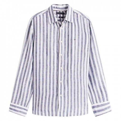 Front - Tommy Hilfiger Mens Bengal Long-Sleeved Shirt