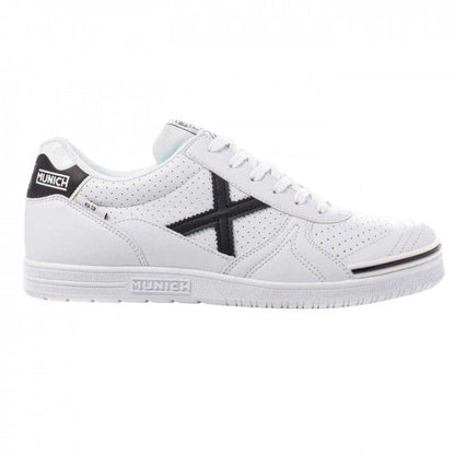 Front - Munich Mens G3 Profit Futsal Flat Indoor Football Shoes