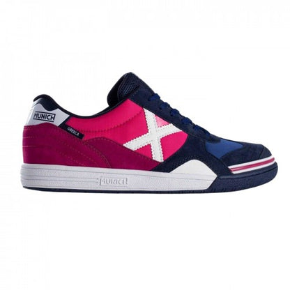 Front - Munich Mens Gresca Signature Reinforced Toe Indoor Football Shoes