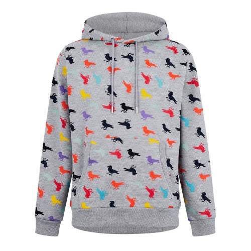 Front - Modern Amusement Mens Oakwood Drawstring Hoodie
