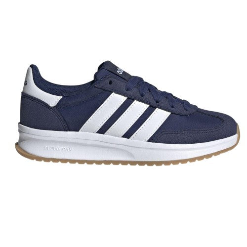 Front - Adidas Mens Run 70s 2.0 Textile Low Trainers
