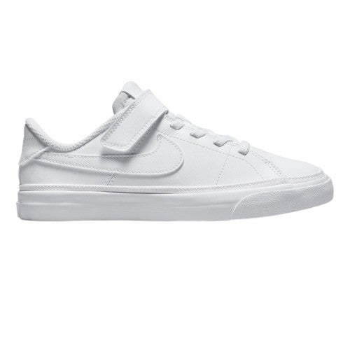 Front - Nike Childrens/Kids Court Legacy Leather Trainers