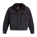 Front - Levis Womens/Ladies 90´s Sherpa Trucker Jacket