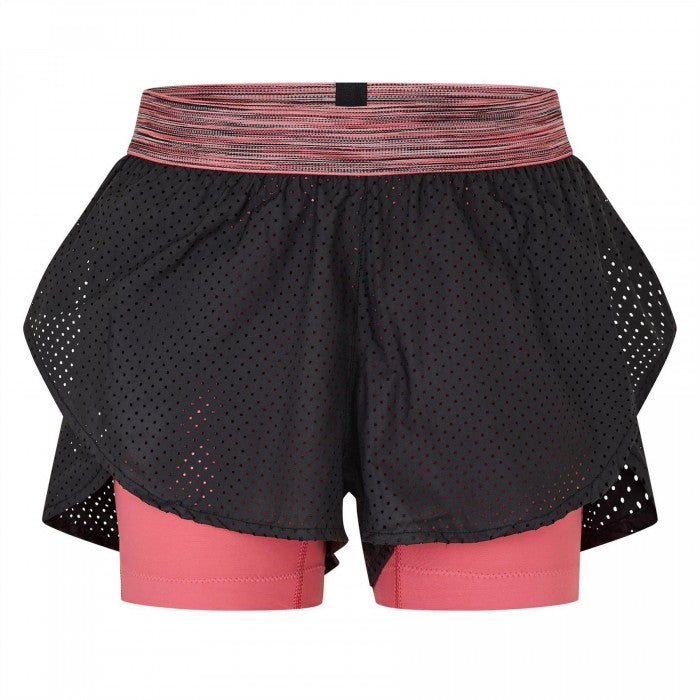 Front - Skins Womens/Ladies Dnamic Performance 2 Layer Running Shorts