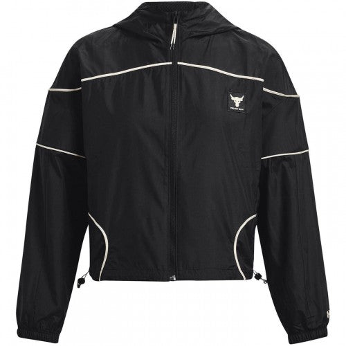 Front - Under Armour Womens/Ladies Project Rock Reflective Hooded Jacket