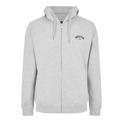 Front - Aquascutum Mens Tailored Full Zip Hoodie