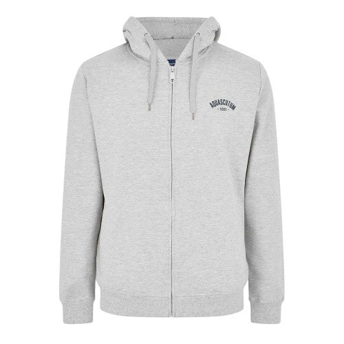 Front - Aquascutum Mens Tailored Full Zip Hoodie