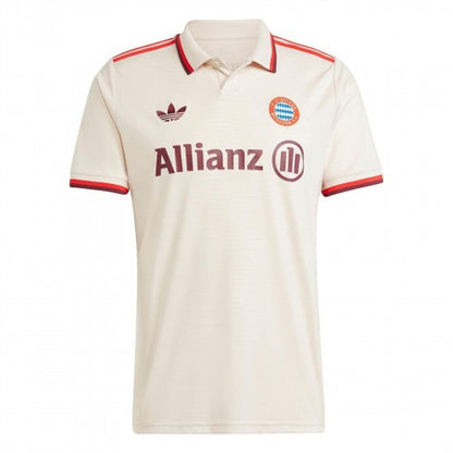 Front - FC Bayern Munich Mens Retro Football Shirt