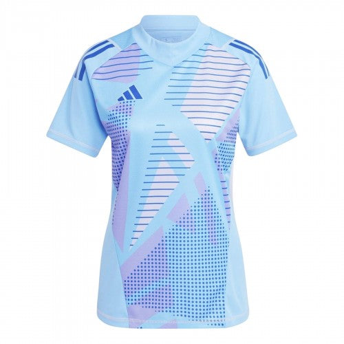 Front - Adidas Womens/Ladies V Neck Raglan T-Shirt