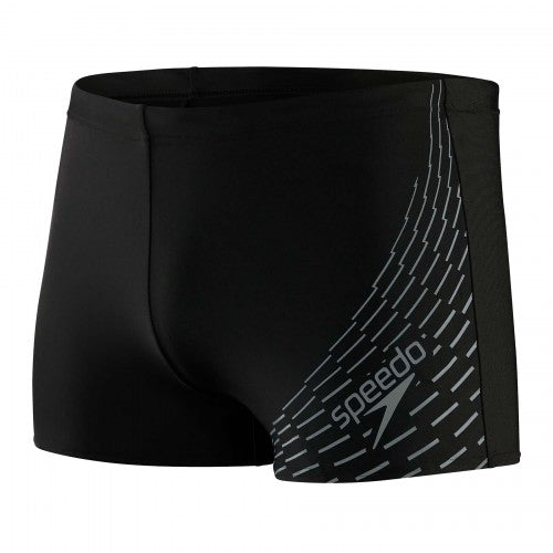 Front - Speedo Mens Medley Logo Swim Shorts