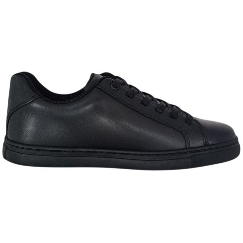 Front - Pretty Green Childrens/Kids Latham Leather Trainers