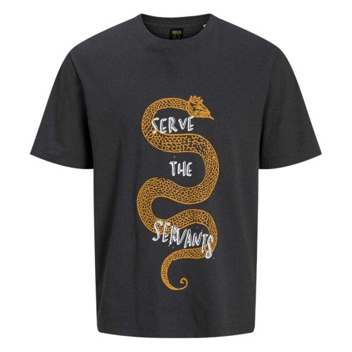 Front - Jack And Jones Mens Serve The Servants Nirvana T-Shirt