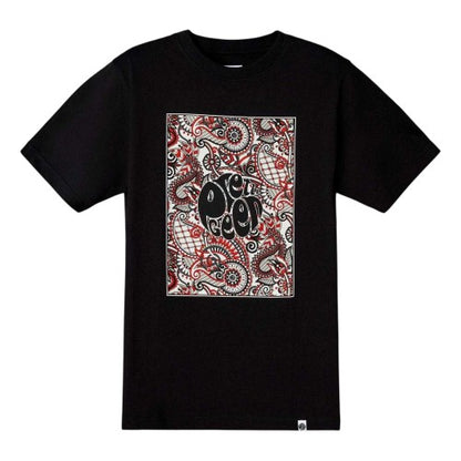Front - Pretty Green Mens Resonance Box Logo T-Shirt