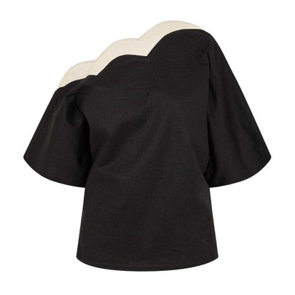 Front - Never Fully Dressed Womens/Ladies Tilly Scalloped Top