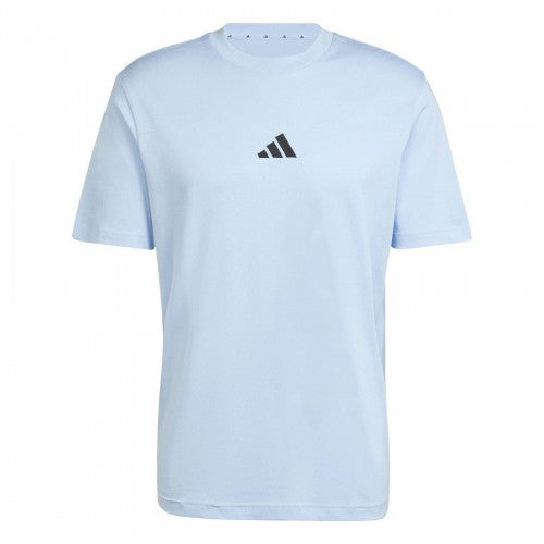 Front - Adidas Mens Logo Cotton T-Shirt