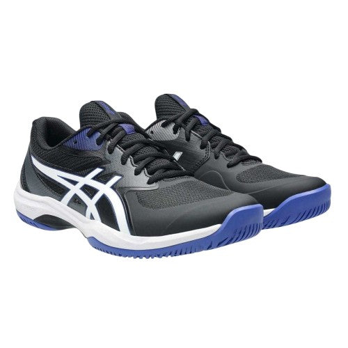 Front - Asics Mens Game FF Logo Tennis Shoes