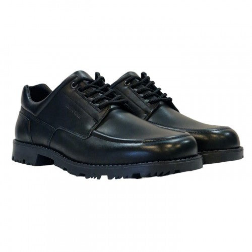 Front - Nicholas Deakins Mens Leather Moc Toe Shoes