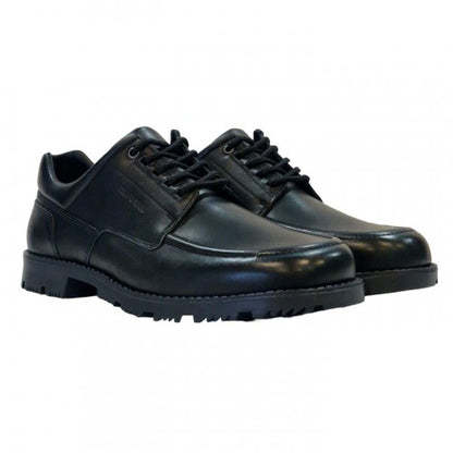 Front - Nicholas Deakins Mens Leather Moc Toe Shoes
