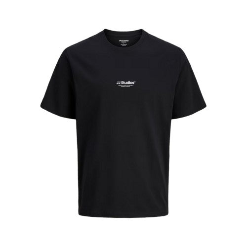Front - Jack And Jones Boys Soho Logo Printed Regular T-Shirt