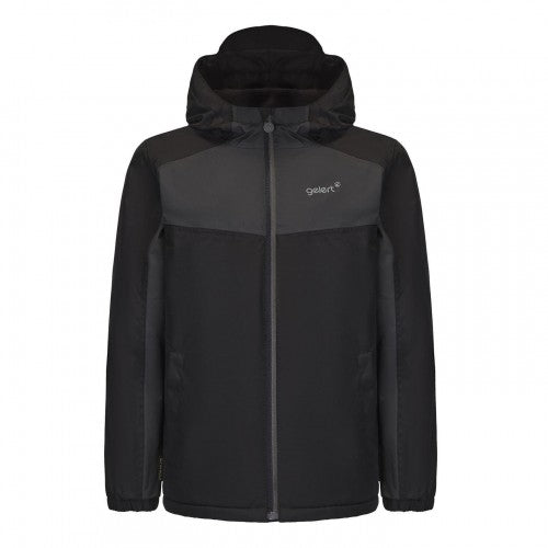 Front - Gelert Boys Waterproof Full Zip Raincoat