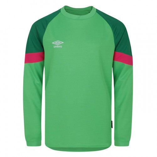 Front - Umbro Childrens/Kids Raglan Goalkeeper Jersey