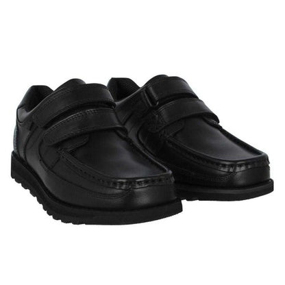Front - Lee Cooper Childrens/Kids Harrow Vel Leather Shoes
