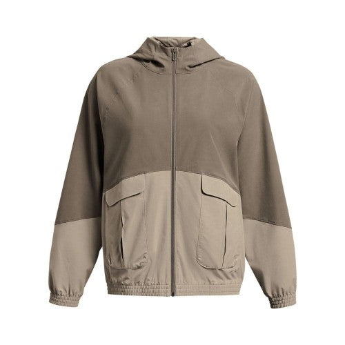 Front - Under Armour Womens/Ladies Cargo Oversized Jacket